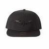Batman Snapback Cap - Black Metal Logo -King Kerosin batman snapback cap black metal logo 1