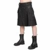 Black Pistol Kilt - Button Kilt Denim