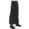 Black Pistol Kilt - Short Kilt Denim
