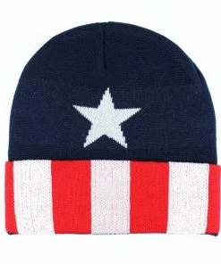 Captain America Beanie - American Flag -King Kerosin captain america beanie american flag 13