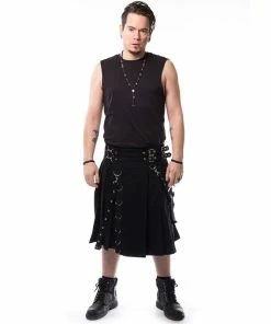 Chemical Black Kilt - Calle -King Kerosin chemical black kilt calle4