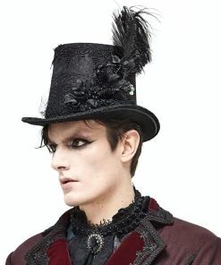 Devil Fashion Top Hat - Big Top -King Kerosin devil fashion top hat big top3