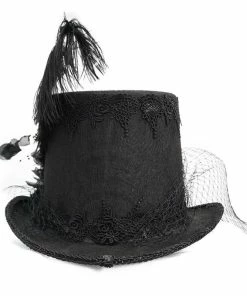 Devil Fashion Top Hat - Big Top -King Kerosin devil fashion top hat big top5