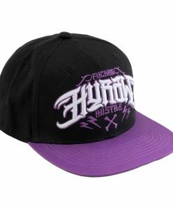 Hyraw Snapback Cap - Fuck Purple