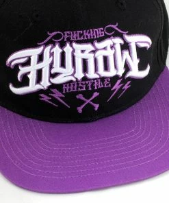 Hyraw Snapback Cap - Fuck Purple -King Kerosin hyraw snapback cap fuck purple4