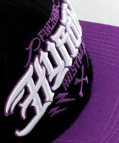 Hyraw Snapback Cap - Fuck Purple -King Kerosin hyraw snapback cap fuck purple5