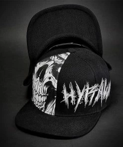 Hyraw Snapback Cap - Hostile As Fuck Flat Brim