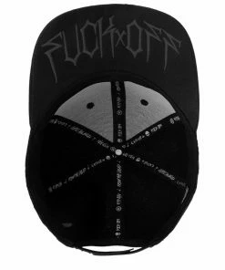 Hyraw Snapback Cap - Hostile Black -King Kerosin hyraw snapback cap hostile black 15