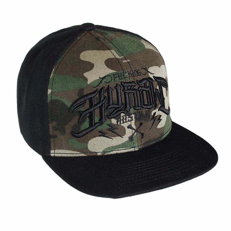 Hyraw Snapback Cap - Hostile Camo 3 Hyraw Snapback Cap - Hostile Camo