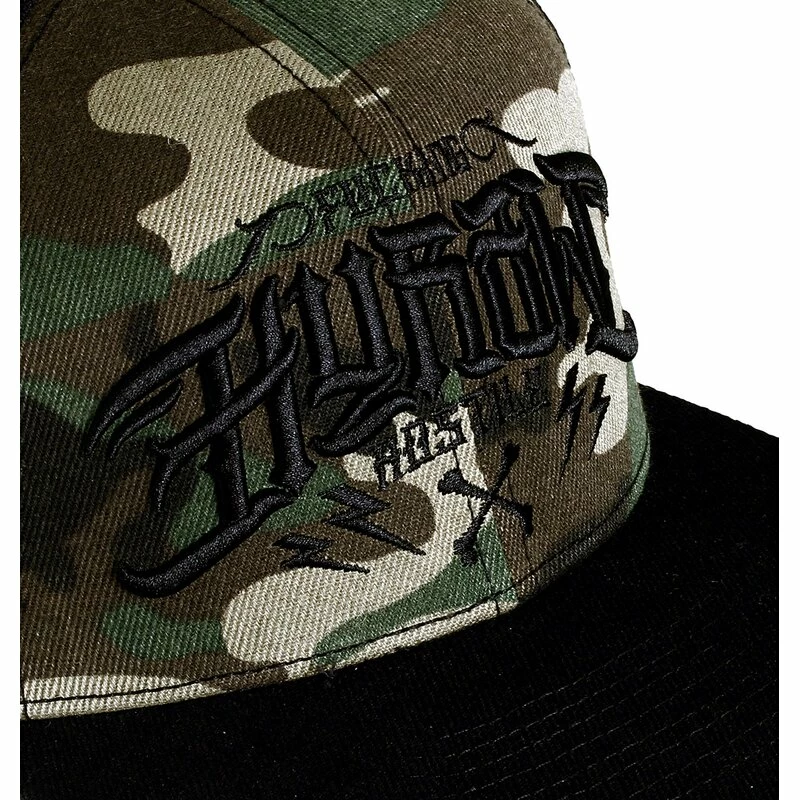Hyraw Snapback Cap - Hostile Camo 4 Hyraw Snapback Cap - Hostile Camo - Image 2