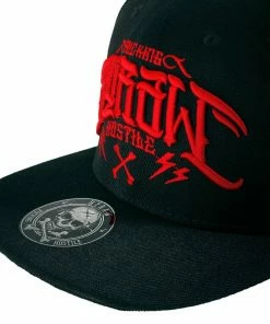 Hyraw Snapback Cap - Hostile Red -King Kerosin hyraw snapback cap hostile red 13