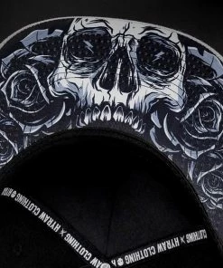 Hyraw Snapback Cap - Light Grey Flat Brim -King Kerosin hyraw snapback cap light grey flat brim 15