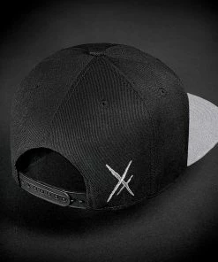 Hyraw Snapback Cap - Light Grey Flat Brim -King Kerosin hyraw snapback cap light grey flat brim 16