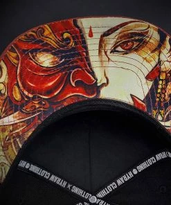 Hyraw Snapback Cap - Oni Flat Brim -King Kerosin hyraw snapback cap oni flat brim 14