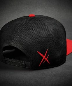 Hyraw Snapback Cap - Red Flag -King Kerosin hyraw snapback cap red flag 16