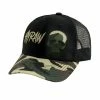 Hyraw Trucker Cap - Skull Camo -King Kerosin hyraw trucker cap skull camo 1