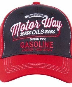 King Kerosin Flex Cap - Motor Way Red