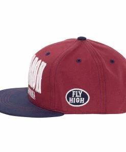 King Kerosin Snapback Cap - Red Baron -King Kerosin king kerosin snapback cap red baron 13