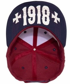 King Kerosin Snapback Cap - Red Baron -King Kerosin king kerosin snapback cap red baron 15