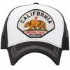 King Kerosin Trucker Cap - California Black -King Kerosin king kerosin trucker cap california black