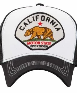 King Kerosin Trucker Cap - California Black