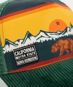 King Kerosin Trucker Cap - California Green -King Kerosin king kerosin trucker cap california green 15