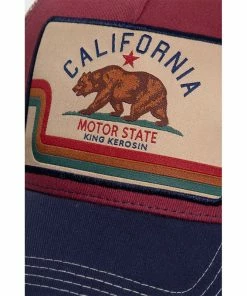 King Kerosin Trucker Cap - California -King Kerosin king kerosin trucker cap california 13