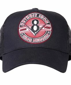 King Kerosin -King Kerosin king kerosin trucker cap detroit iron 12