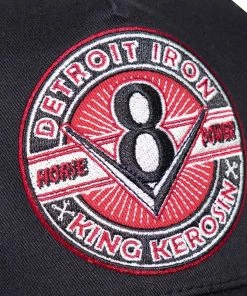 King Kerosin Trucker Cap - Detroit Iron -King Kerosin king kerosin trucker cap detroit iron 15