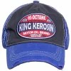 King Kerosin Trucker Cap - Hi-Octane Blue -King Kerosin king kerosin trucker cap hi octane blue