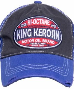 King Kerosin Trucker Cap - Hi-Octane Blue