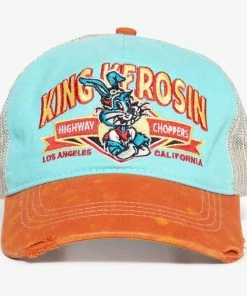 King Kerosin -King Kerosin king kerosin trucker cap highway choppers 12