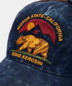 King Kerosin Trucker Cap - Motor California -King Kerosin king kerosin trucker cap motor california 15
