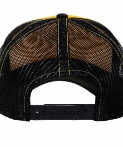 King Kerosin Trucker Cap - Never Forget Yellow -King Kerosin king kerosin trucker cap never forget yellow3