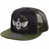King Kerosin Trucker Cap - Ride Fast Green -King Kerosin king kerosin trucker cap ride fast green