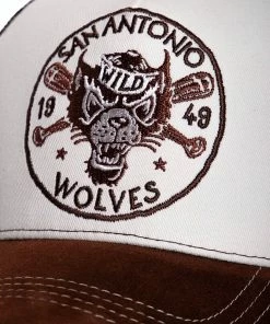 King Kerosin Trucker Cap - San Antonio Wolves -King Kerosin king kerosin trucker cap san antonio wolves 15