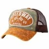King Kerosin Trucker Cap - Speedway Green-Brown -King Kerosin king kerosin trucker cap speedway green brown