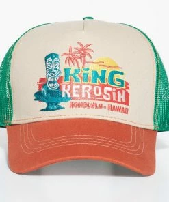 King Kerosin -King Kerosin king kerosin trucker cap tiki surf 12
