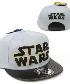 Star Wars Snapback Cap - Logo Grey Gold