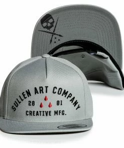 Sullen Clothing Snapback Cap - 3 Drops Grey