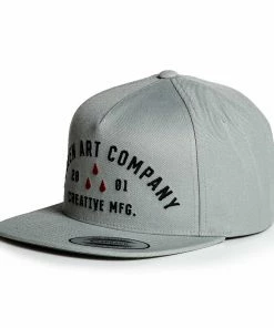 Sullen Clothing Snapback Cap - 3 Drops Grey -King Kerosin sullen clothing snapback cap 3 drops grey3