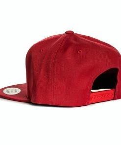 Sullen Clothing Snapback Cap - Built Red -King Kerosin sullen clothing snapback cap built red4