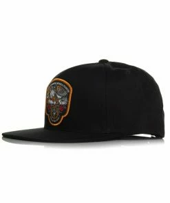 Sullen Clothing Snapback Cap - Defender Black -King Kerosin sullen clothing snapback cap defender black3