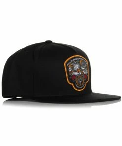 Sullen Clothing Snapback Cap - Defender Black -King Kerosin sullen clothing snapback cap defender black4