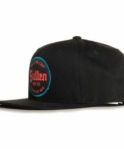 Sullen Clothing Snapback Cap - Factory Black -King Kerosin sullen clothing snapback cap factory black 13