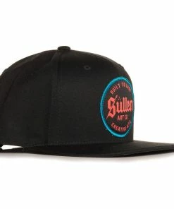 Sullen Clothing Snapback Cap - Factory Black -King Kerosin sullen clothing snapback cap factory black 14
