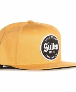Sullen Clothing Snapback Cap - Factory Curry -King Kerosin sullen clothing snapback cap factory curry 13