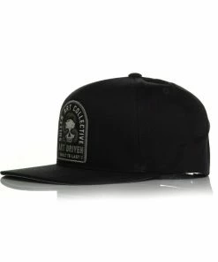Sullen Clothing Snapback Cap - Slither Black -King Kerosin sullen clothing snapback cap slither black4