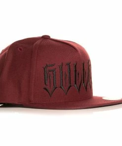 Sullen Clothing Snapback Cap - Straight Up Maroon -King Kerosin sullen clothing snapback cap straight up maroon 14