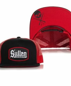 Sullen Clothing Trucker Cap - Contour Red